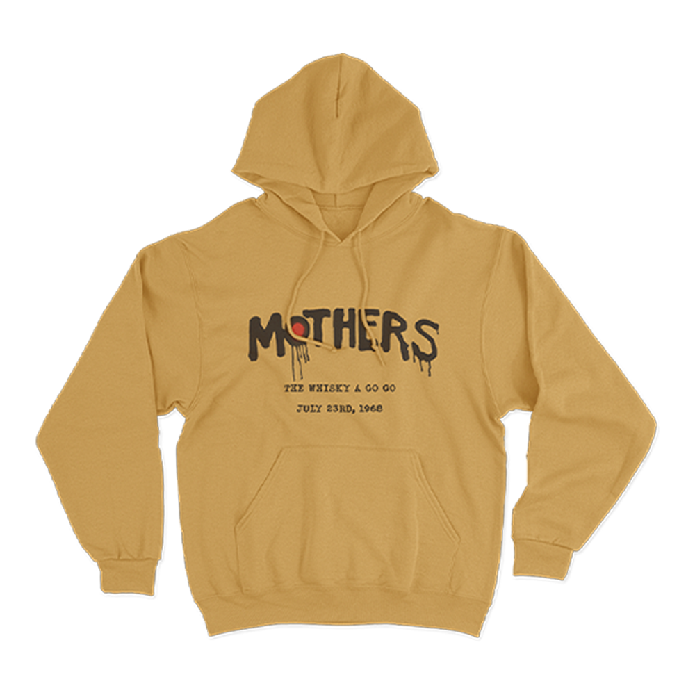 frank zappa Frank Zappa and The Mothers of Invention Gold Hoodie