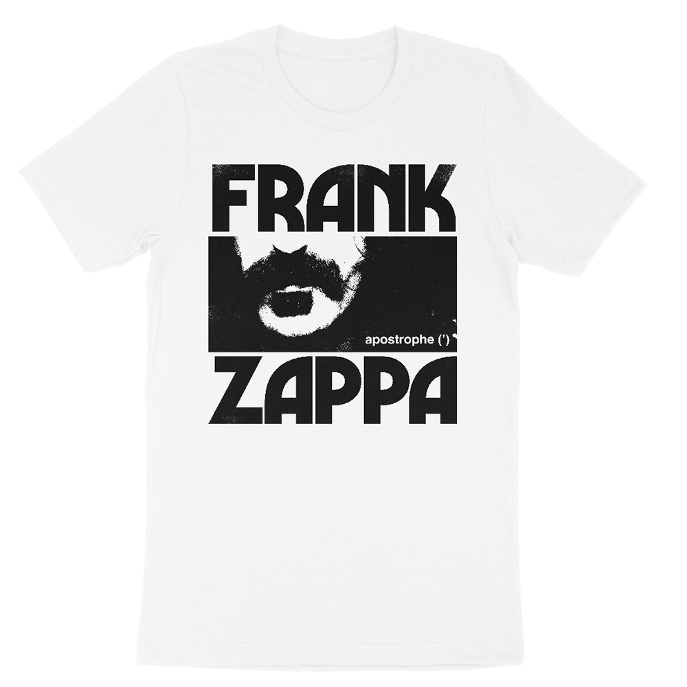 frank zappa Apostrophe T-Shirt (White)