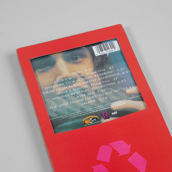 Frank Zappa Burnt Weeny Sandwich CD Long Box