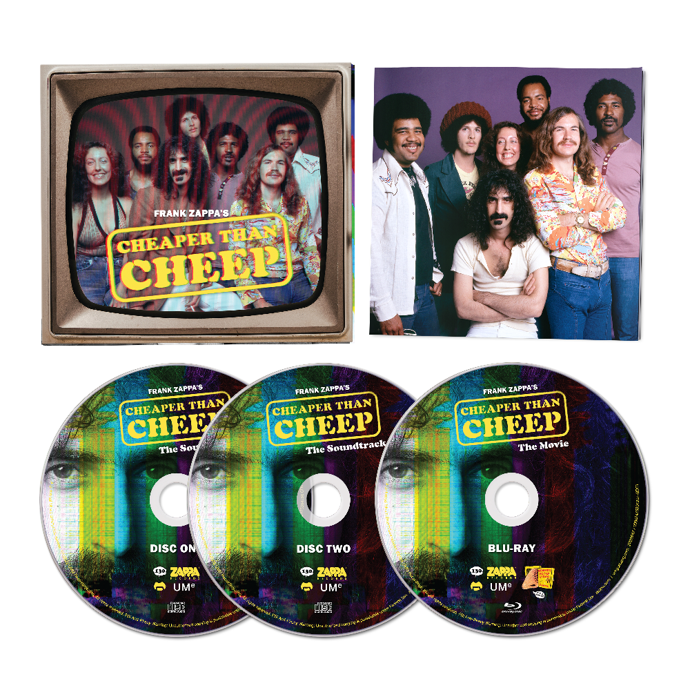 frank zappa Cheaper Than Cheep (2CD + Blu-Ray)