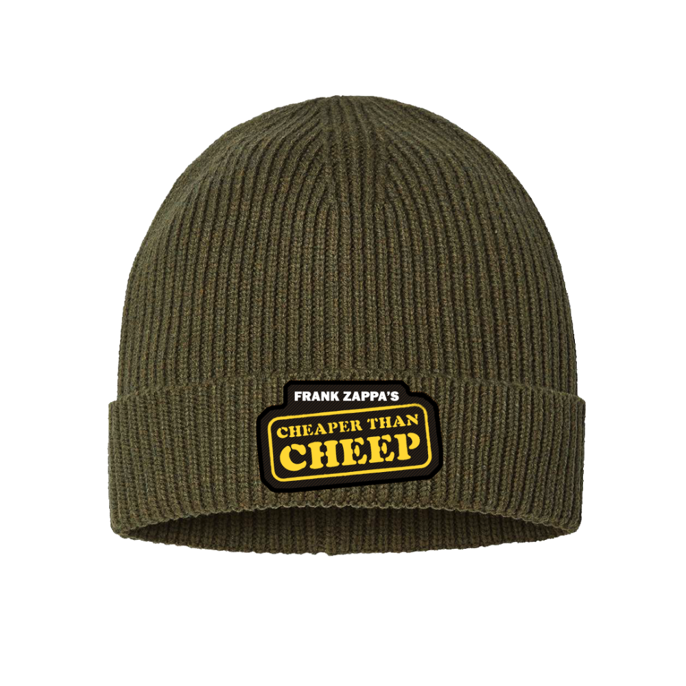 frank zappa Cheaper Than Cheep Beanie