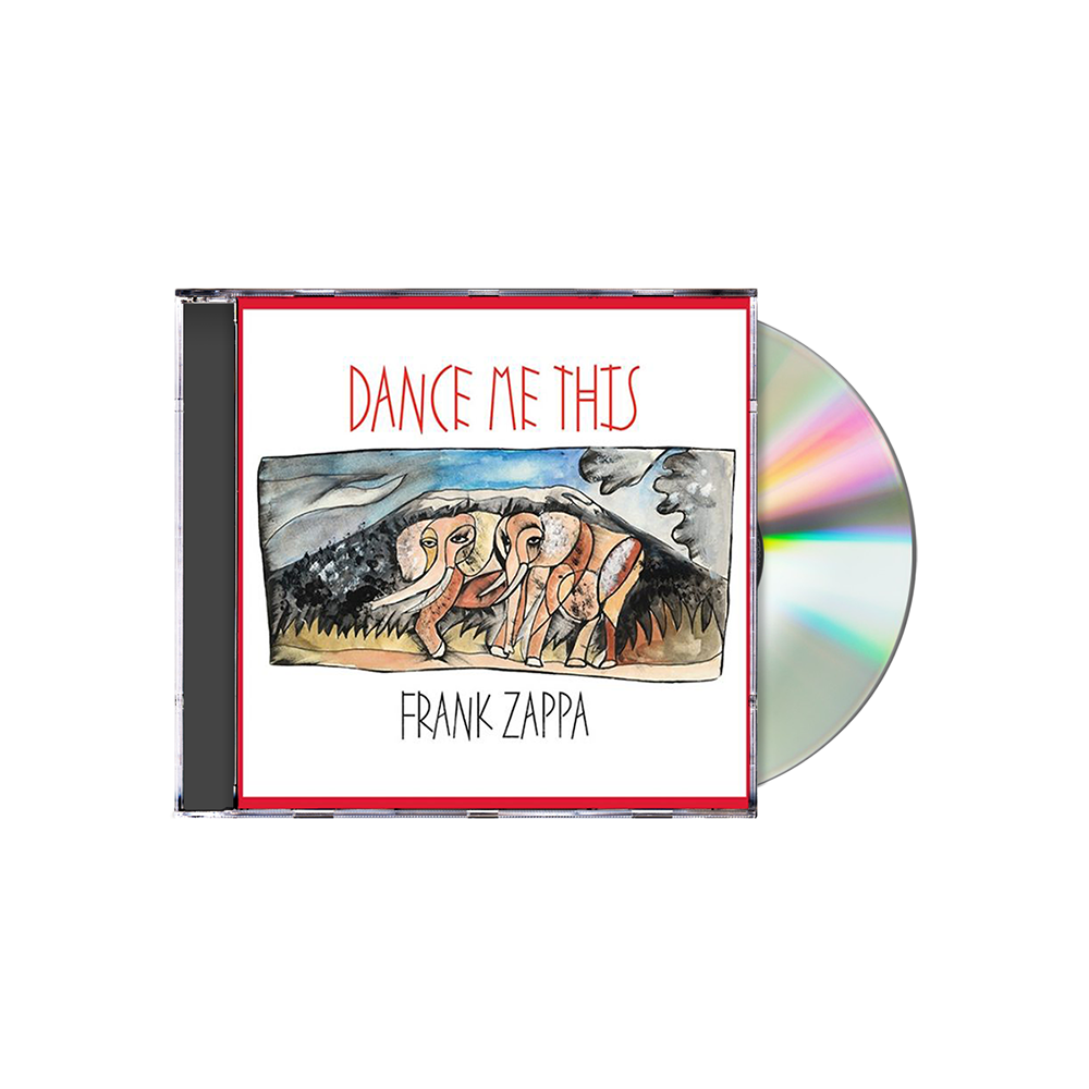 frank zappa Dance Me This CD