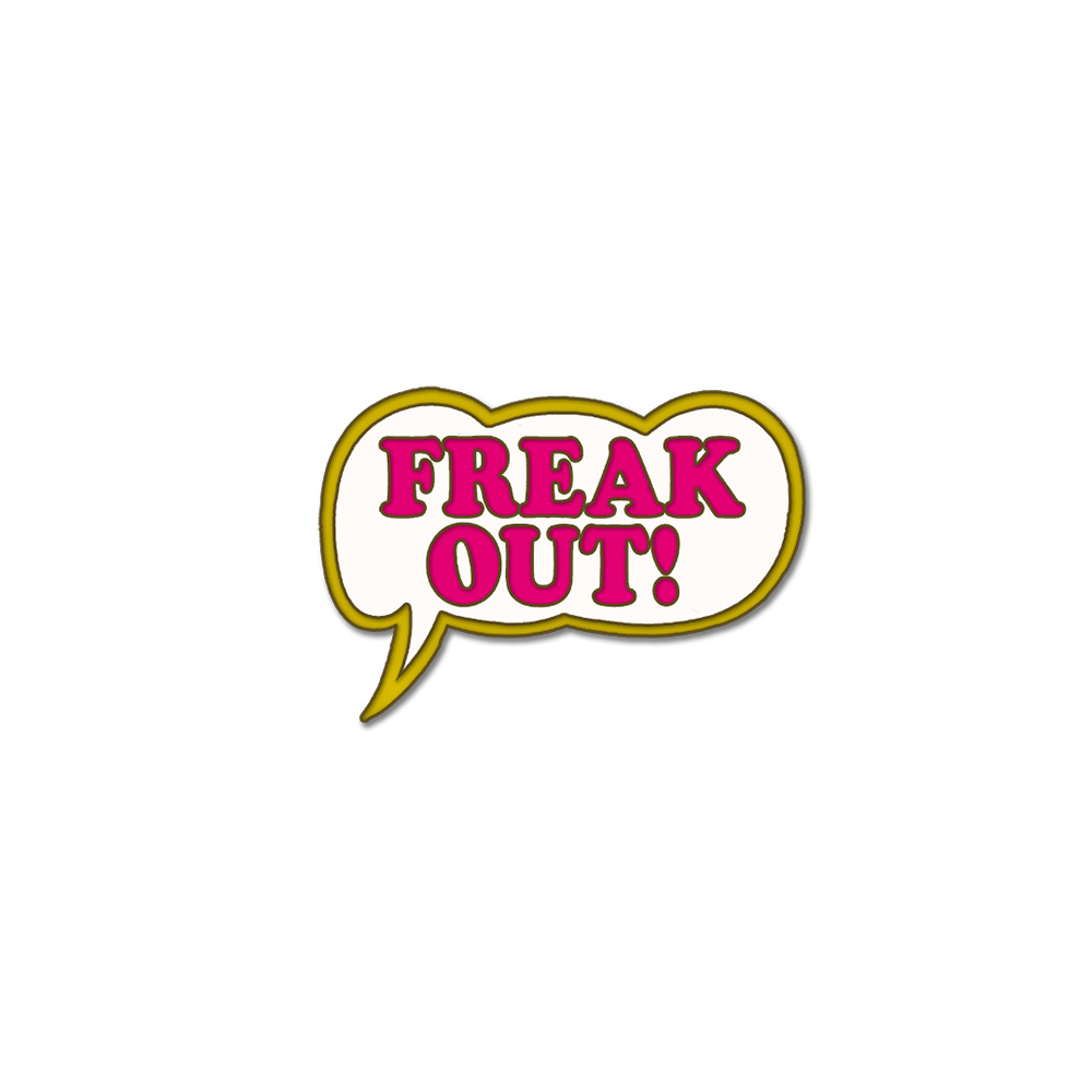 frank zappa Freak Out Pin