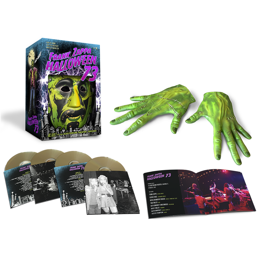 frank zappa Halloween 73 4CD