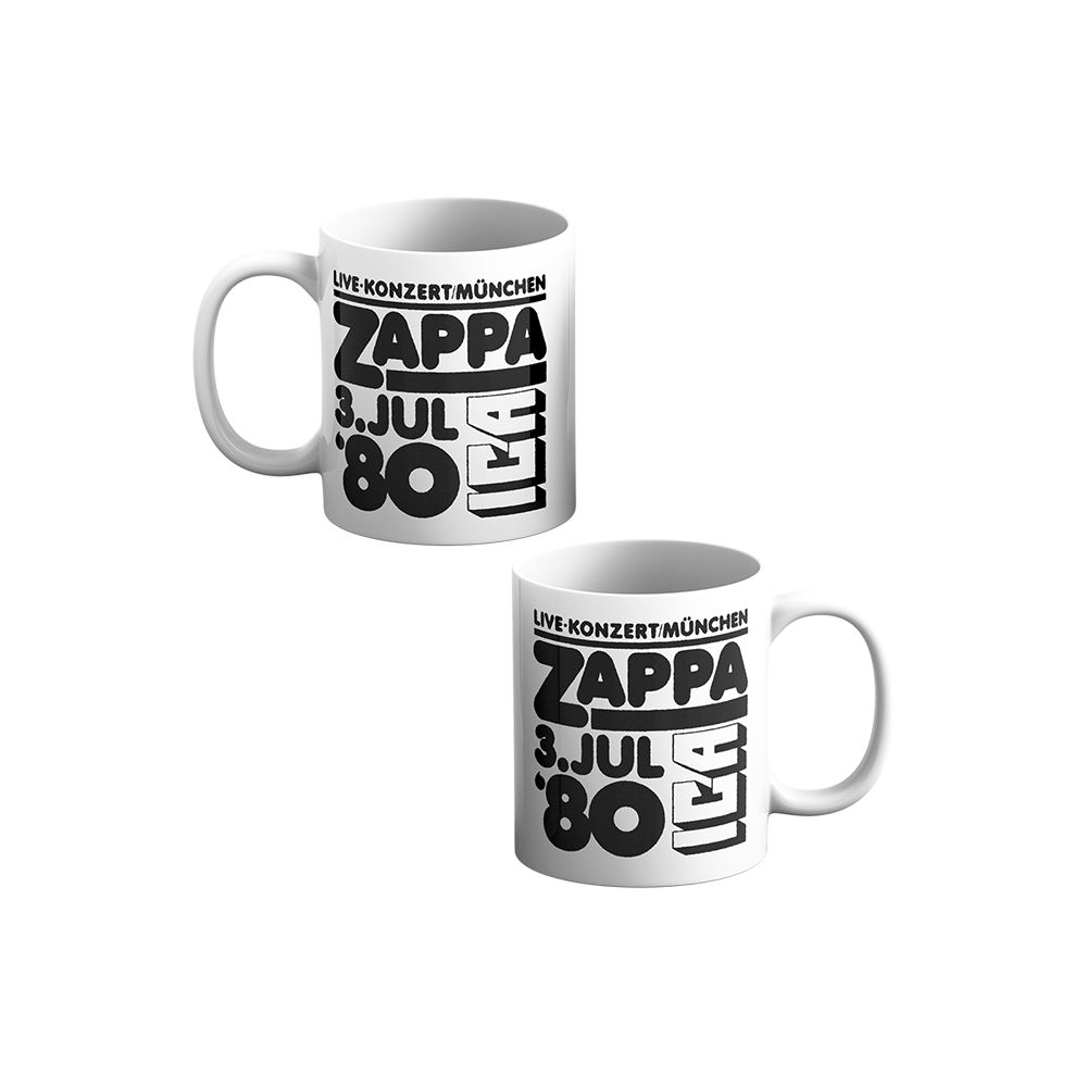 frank zappa Munich '80 Mug
