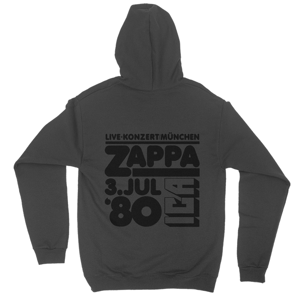 Frank Zappa Munich '80 Zip Hoodie