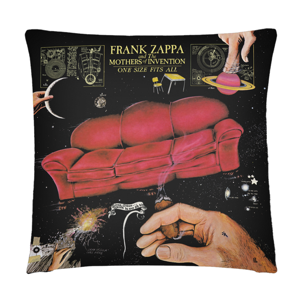 Frank Zappa One Size Fits All Pillow