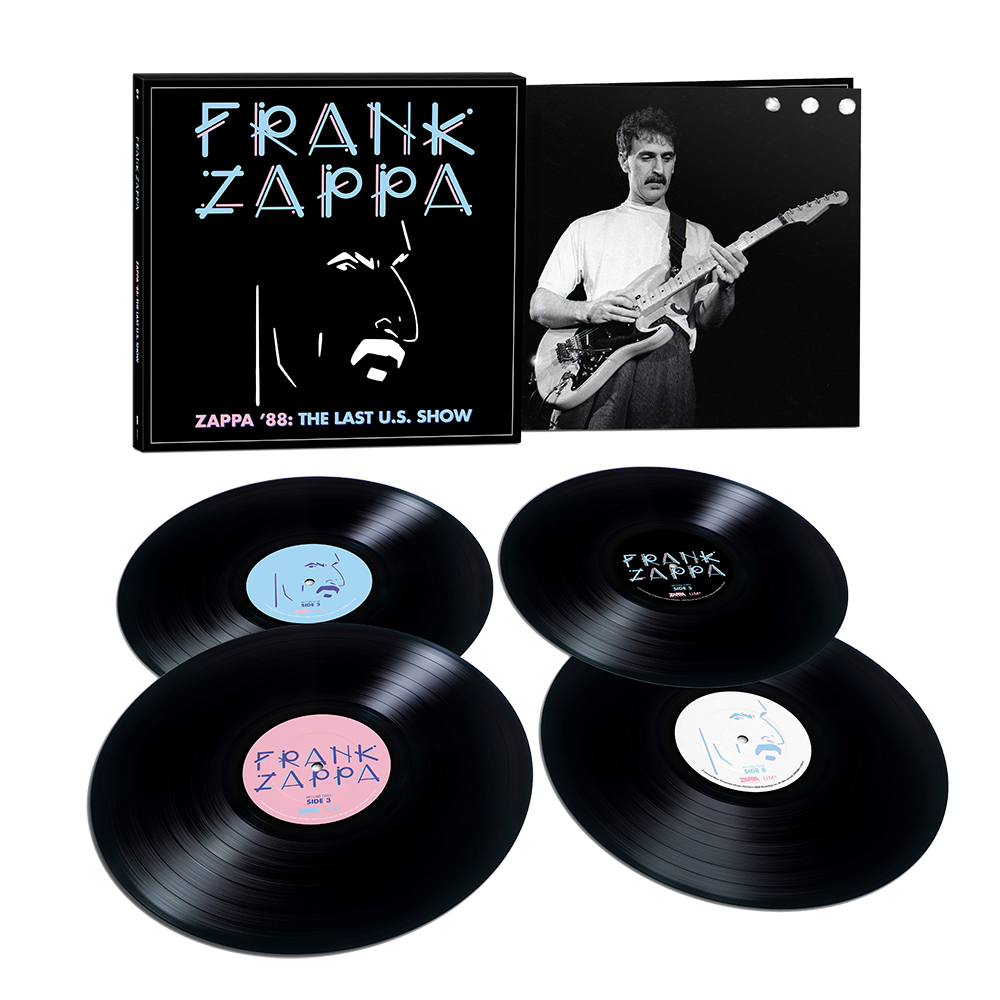 frank zappa Zappa '88: The Last U.S. Show 4LP Box Set frank zappa Zappa '88: The Last U.S. Show 4LP Box Set