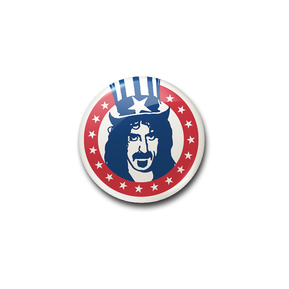 frank zappa Zappa For President Button