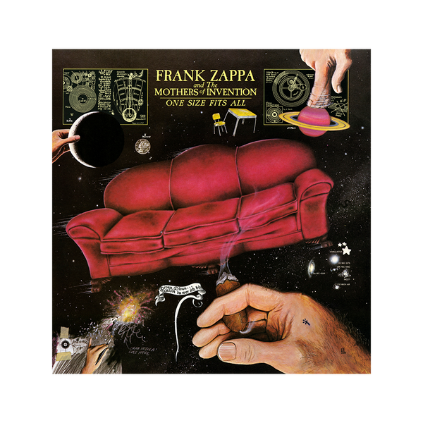 Frank Zappa One Size Fits All Limited Edition "Black Glitter" (2LP)