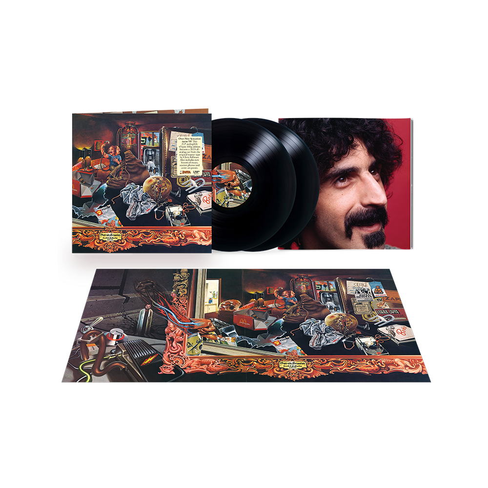 frank zappa Over-Nite Sensation (50th Anniversary) 2LP 45rpm 180-gram Black Vinyl