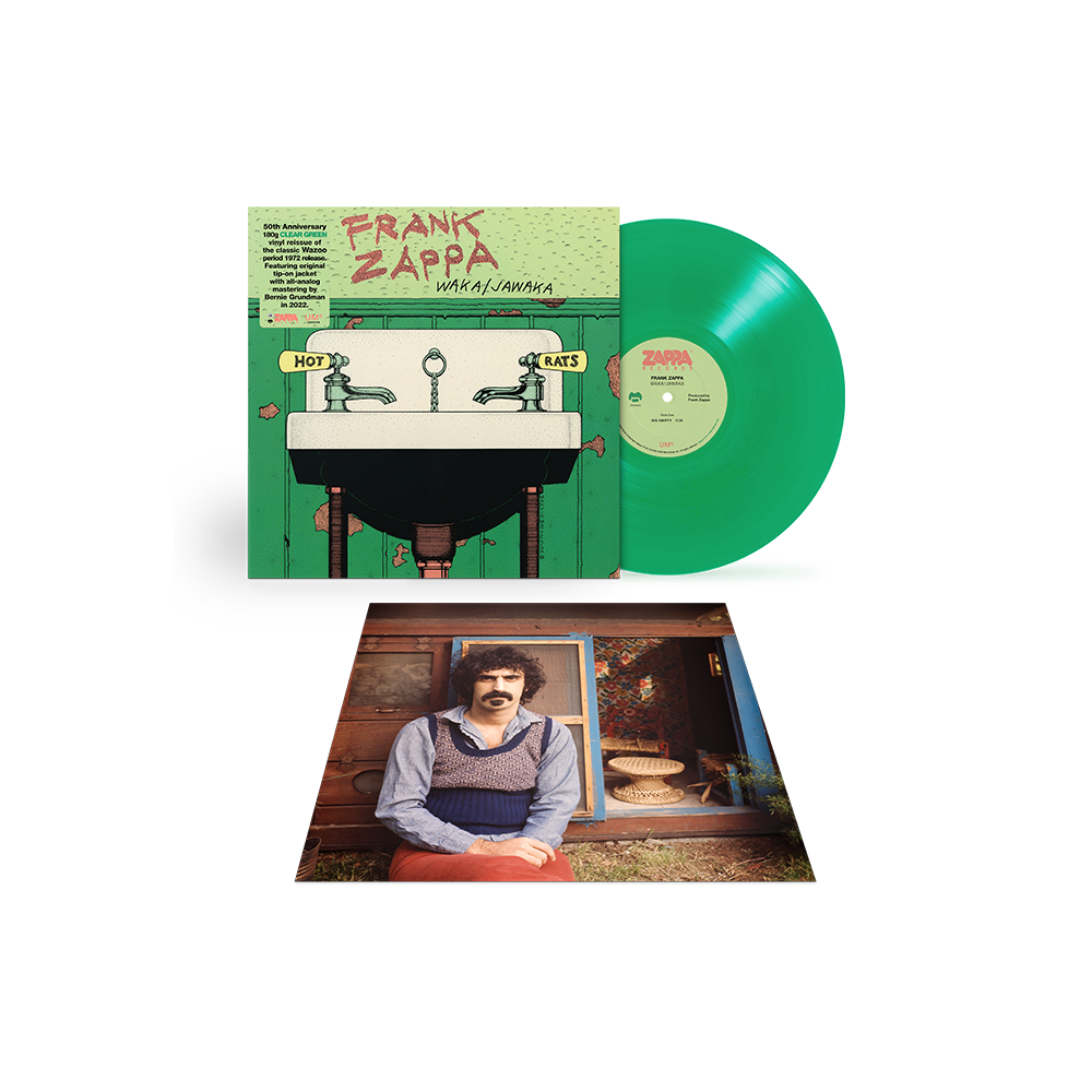 frank zappa Waka/Jawaka Limited Edition Color LP with Lithograph