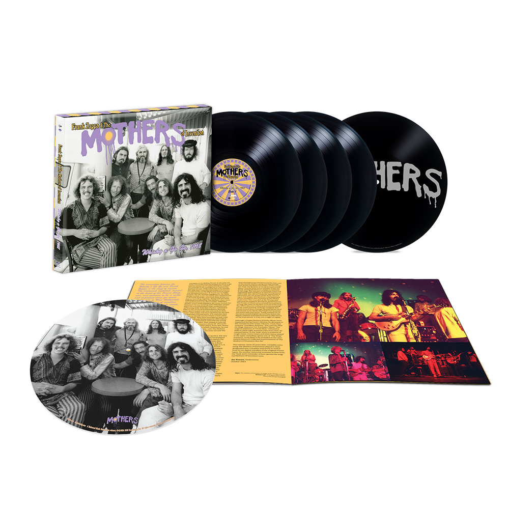 frank zappa Whisky A Go Go 1968 Limited Edition 5LP + Custom Turntable Mat