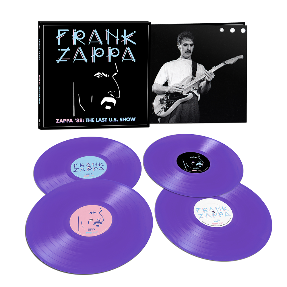 frank zappa Zappa '88: The Last U.S. Show Limited Edition 4LP Box Set frank zappa Zappa '88: The Last U.S. Show Limited Edition 4LP Box Set