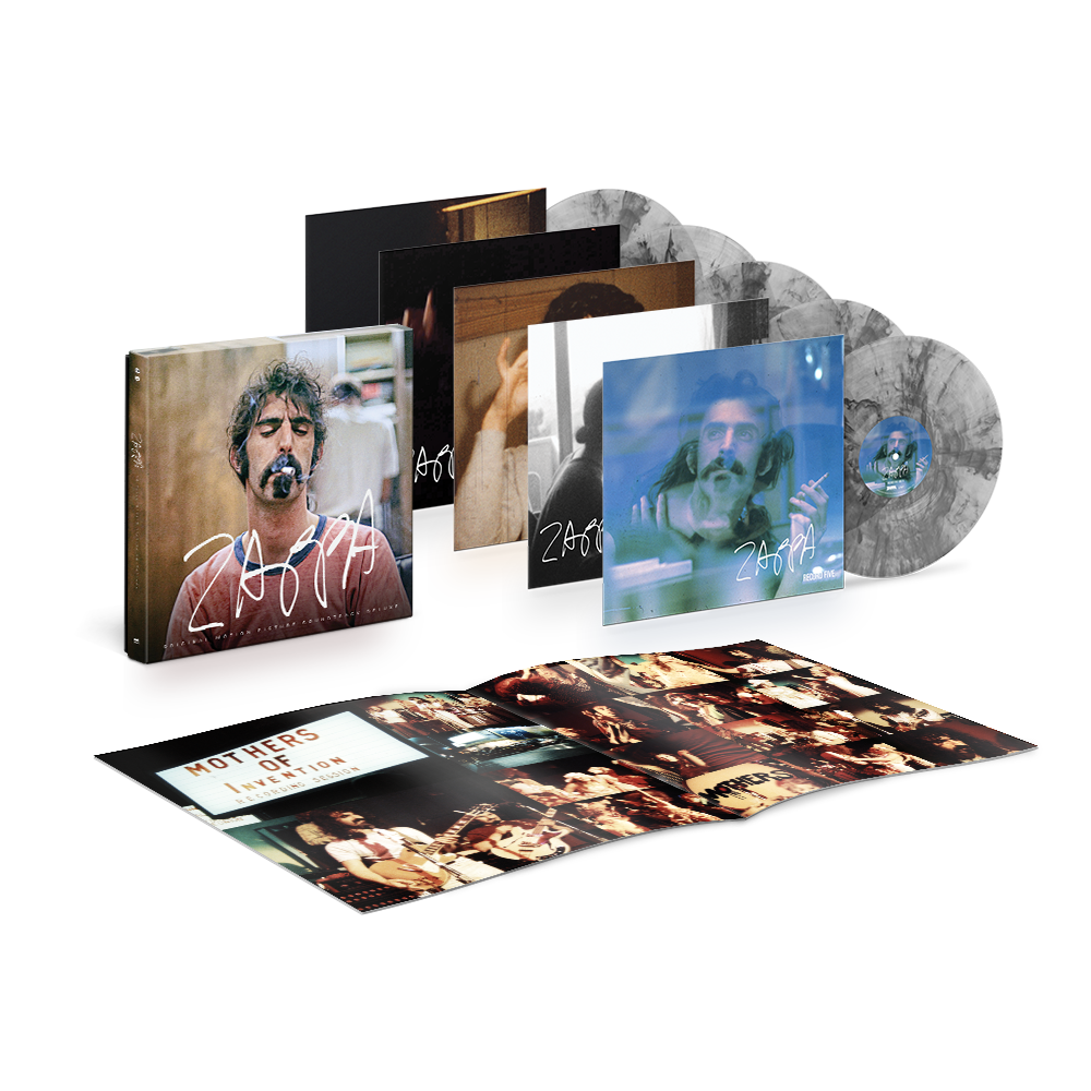 frank zappa ZAPPA Original Motion Picture Soundtrack Limited Edition 5LP Box Set