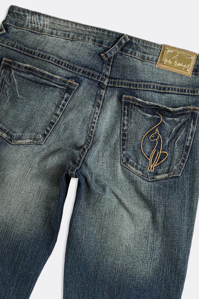 Frankie Deadstock Baby Phat "Brown Sugar" Denim Pants - W29 W32