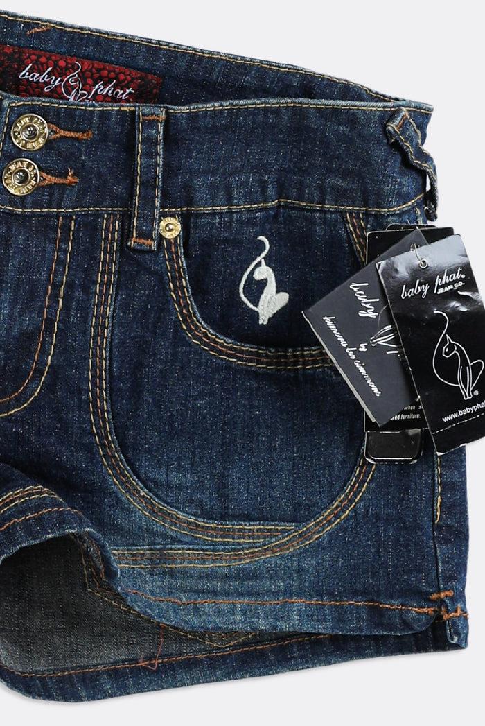 Frankie Deadstock Baby Phat Candyland Denim Shorts - W29 W34