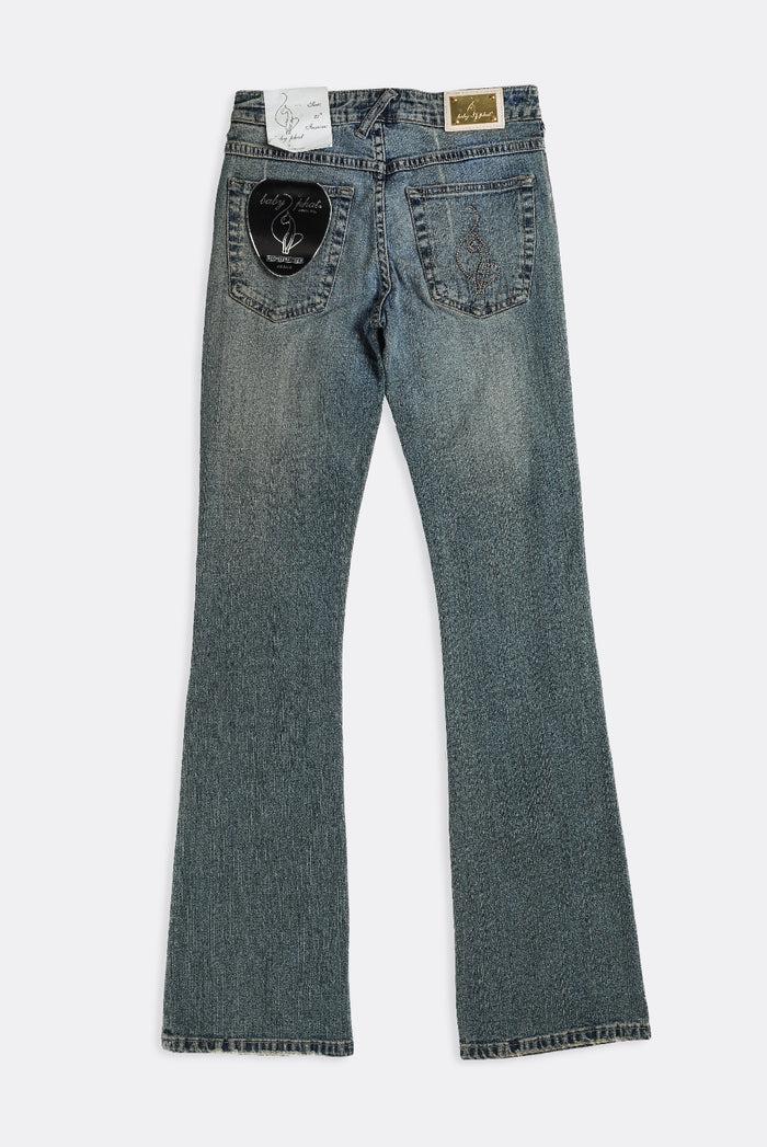 Frankie Deadstock Baby Phat Checkered Denim Pants - W26 W28 W29 W31