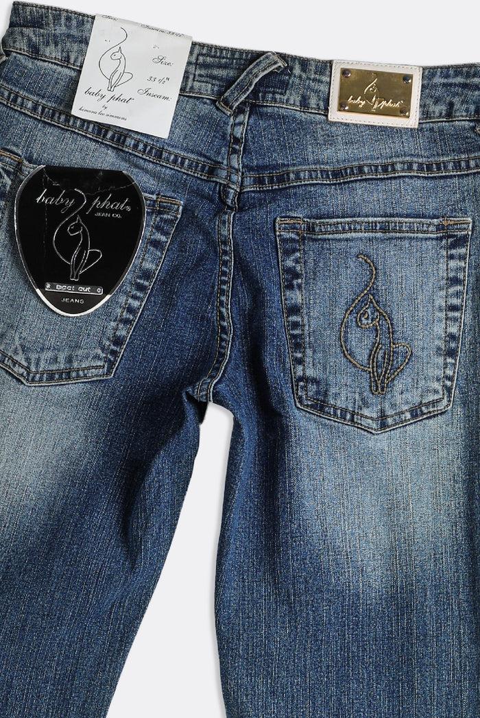 Frankie Deadstock Baby Phat "Lovely Lemon" Denim Pants - W30