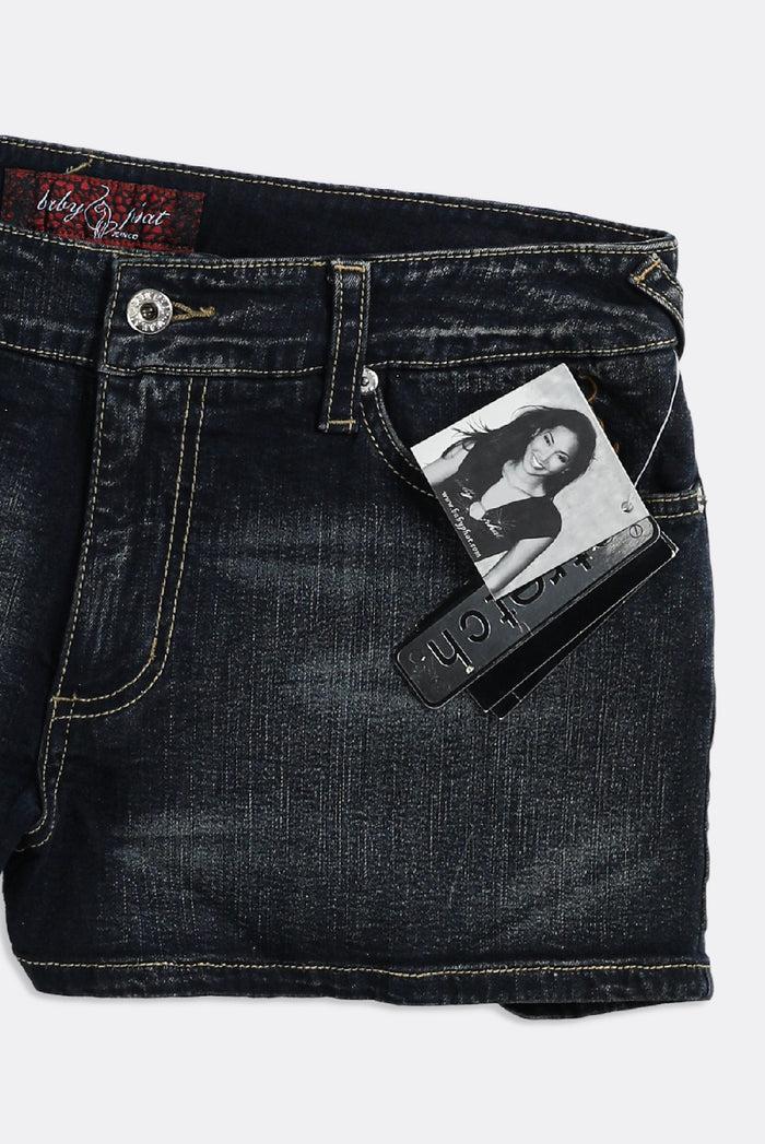 Frankie Deadstock Baby Phat Luminous Denim Shorts - W32