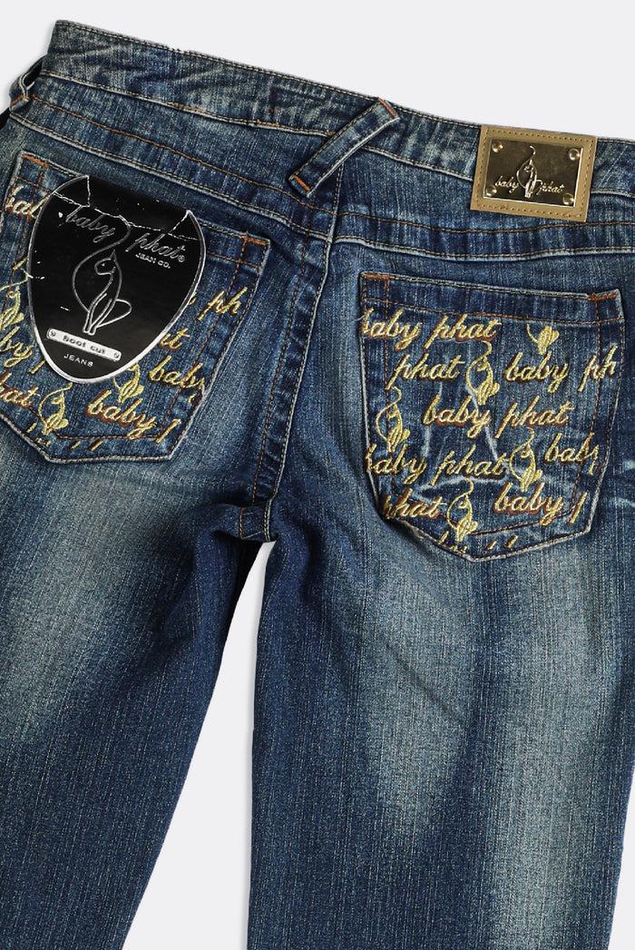 Frankie Deadstock Baby Phat Pocket Logo Denim Pants - W29