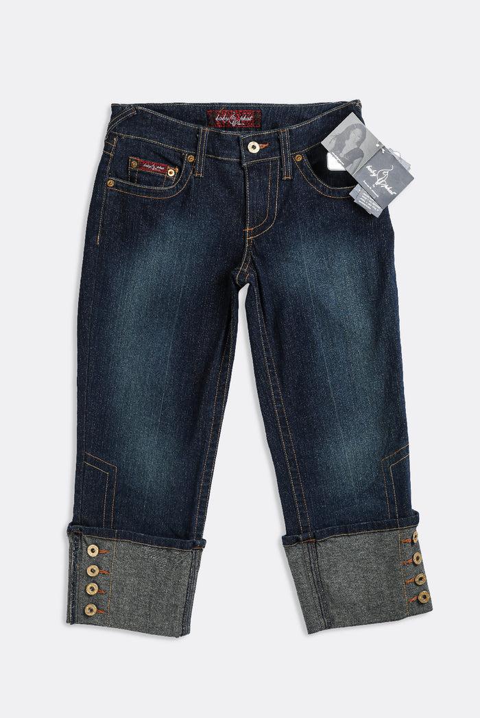 Frankie Deadstock Baby Phat "Sexy Siren" Denim Capris - W26 W28 W29