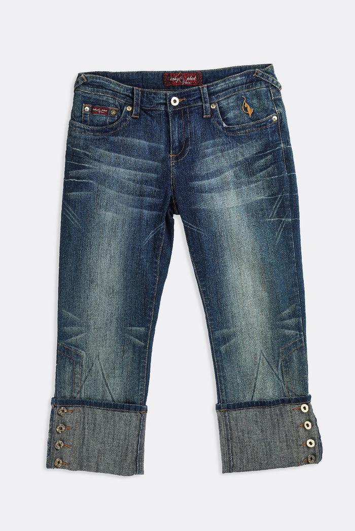 frankie Deadstock Baby Phat "Sexy Siren" Denim Capris - W30 W31