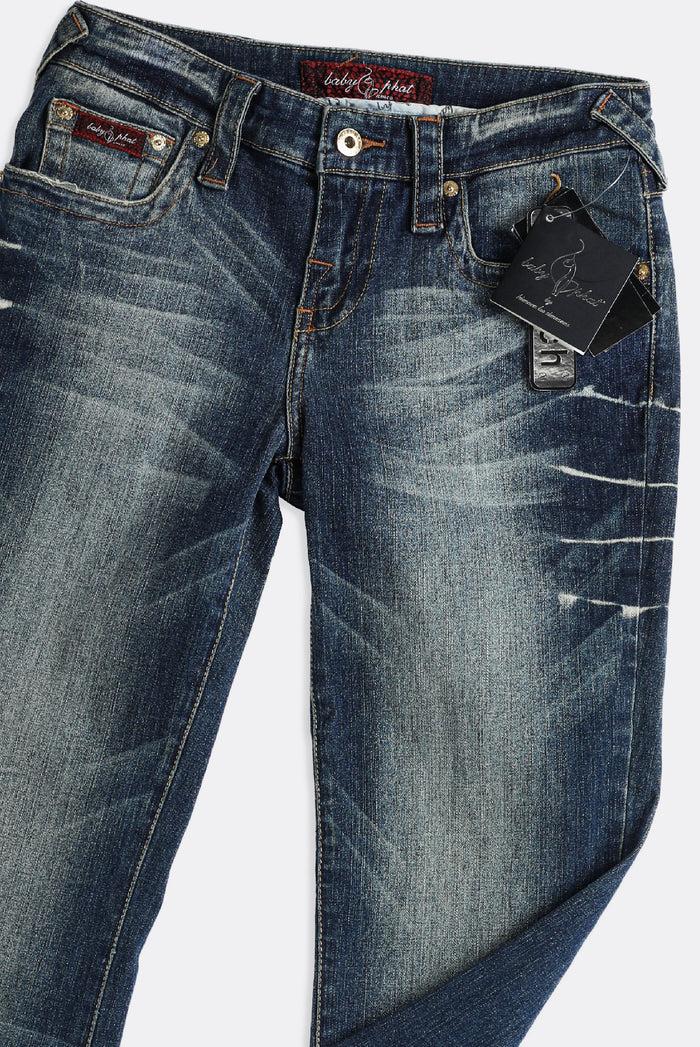 Frankie Deadstock Baby Phat Swirl Denim Pants - W29 W30