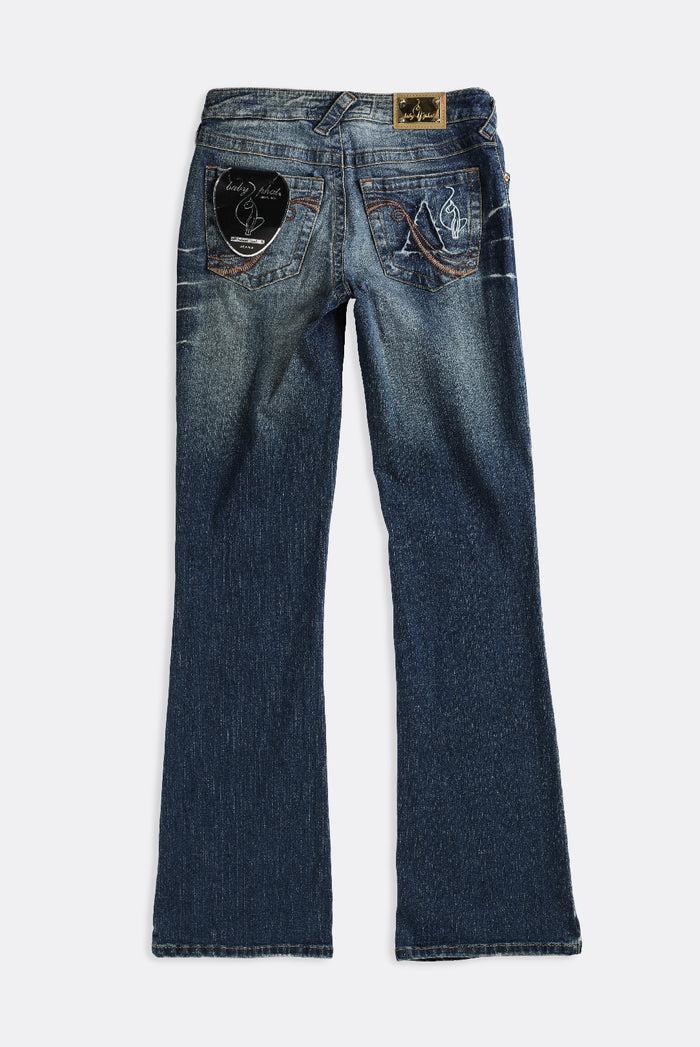 frankie Deadstock Baby Phat Swirl Denim Pants - W29 W30