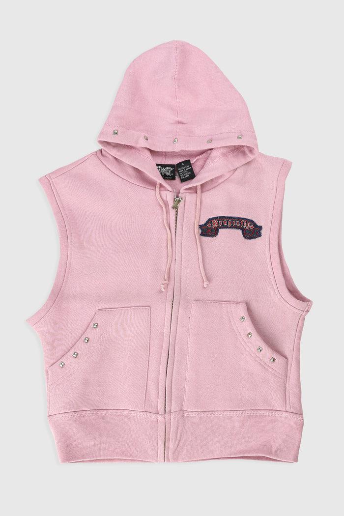 frankie Deadstock Dragonfly Sleeveless Sweatshirt - L