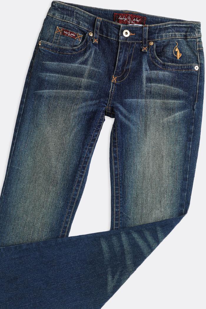 Frankie Deadstock Baby Phat Brooch Denim Pants - W29