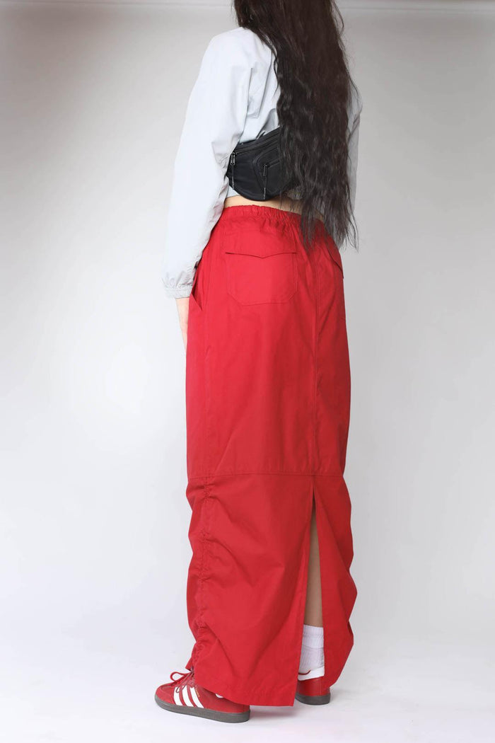 Frankie Deadstock Cargo Cherry Skirt