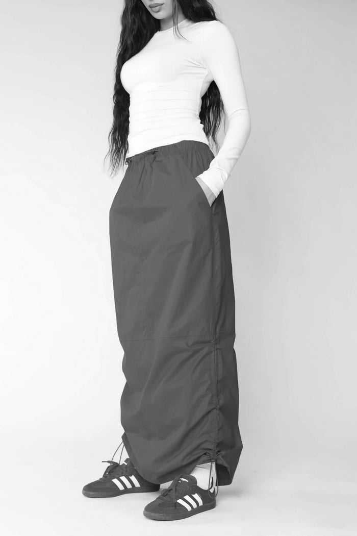 Frankie Deadstock Cargo Cherry Skirt - XXL