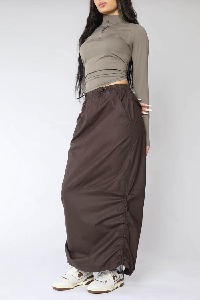 Frankie Deadstock Cargo Chocolate Skirt