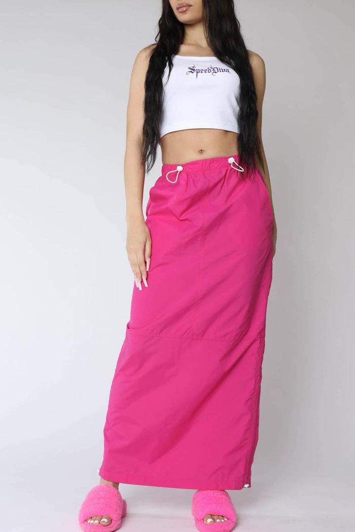 Frankie Deadstock Cargo Y2K Pink Skirt