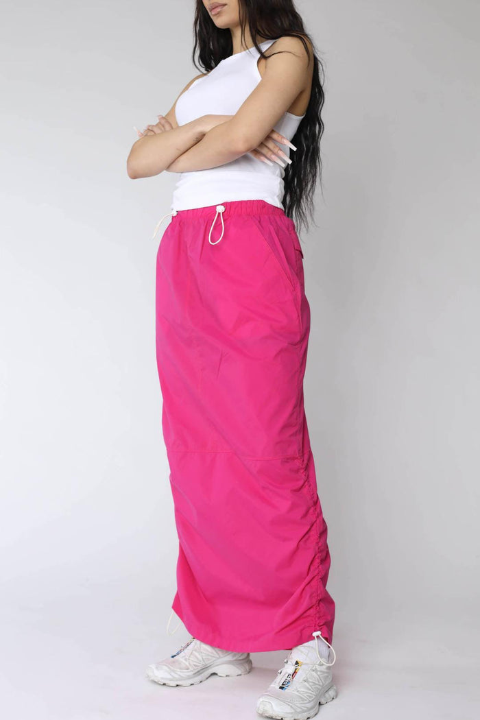 frankie Deadstock Cargo Y2K Pink Skirt