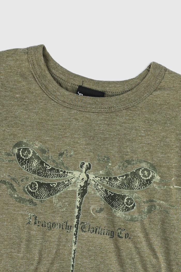 Frankie Deadstock Dragonfly Baby Tee - Women's S