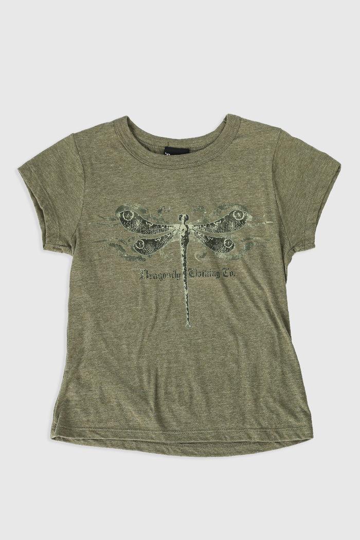 frankie Deadstock Dragonfly Baby Tee - Women's S
