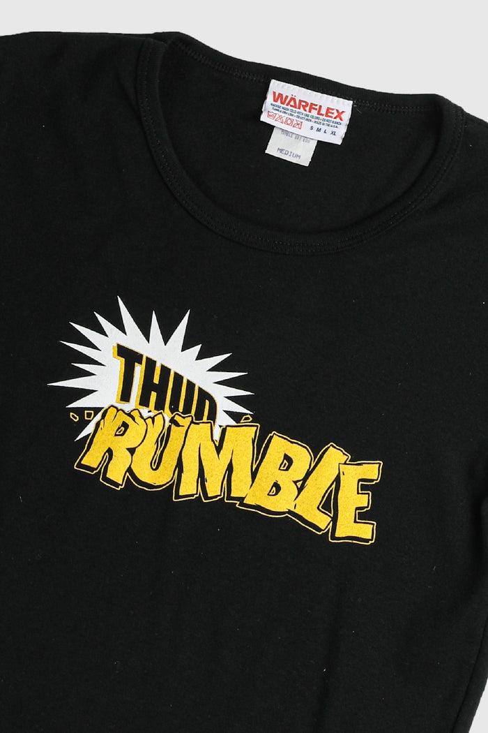 Frankie Deadstock Thud Rumble Baby Tee - Women's M