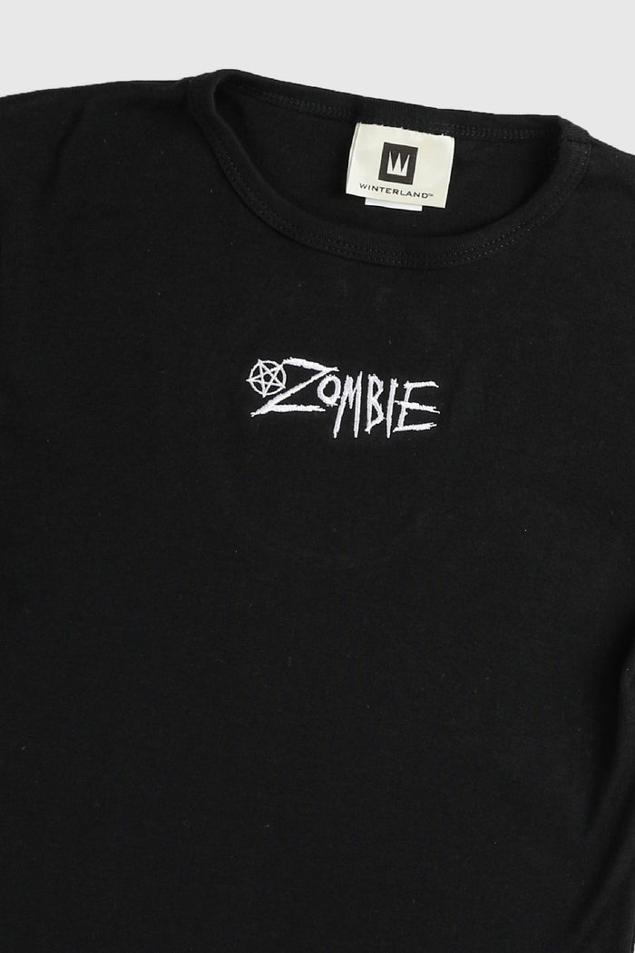 Frankie Deadstock "Zombie" Baby Tee - Women's M