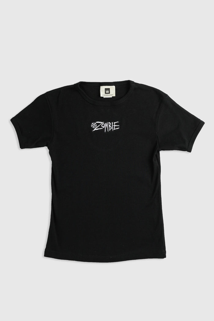 frankie Deadstock "Zombie" Baby Tee - Women's M