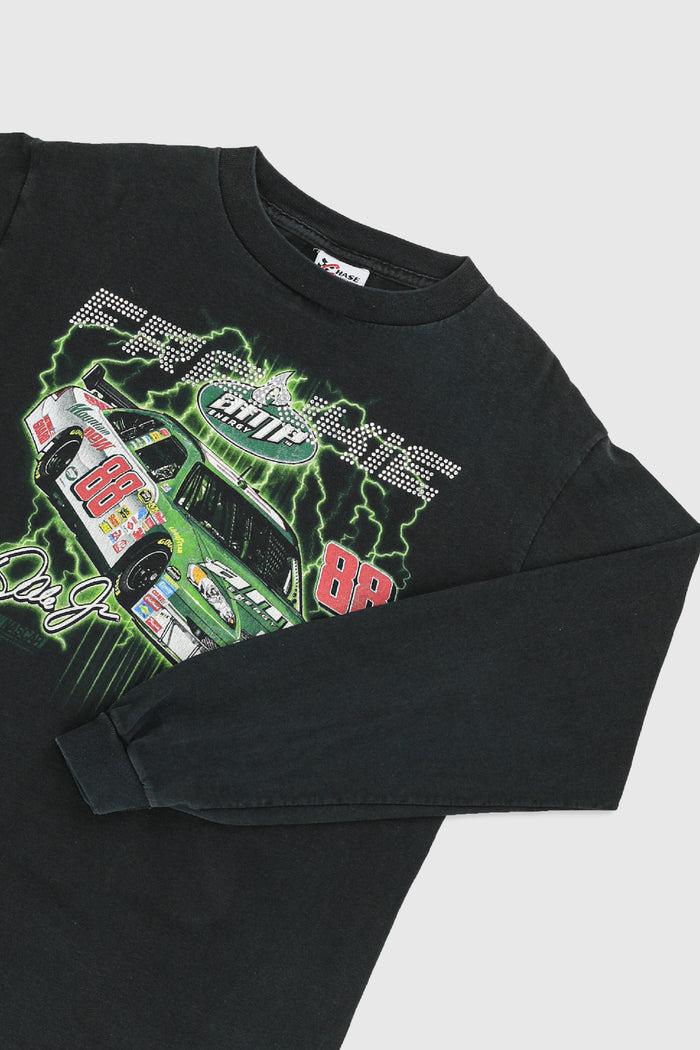 Frankie Frankie Rhinestone Racing Long Sleeve Tee