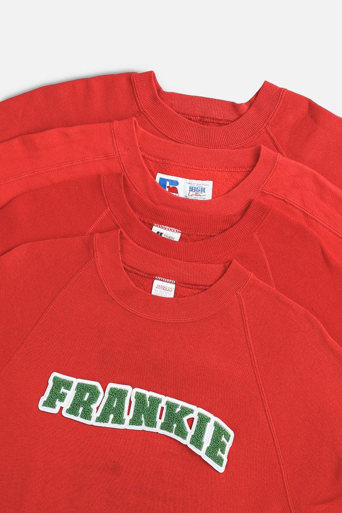 Frankie Frankie Upcycled Varsity Sweater