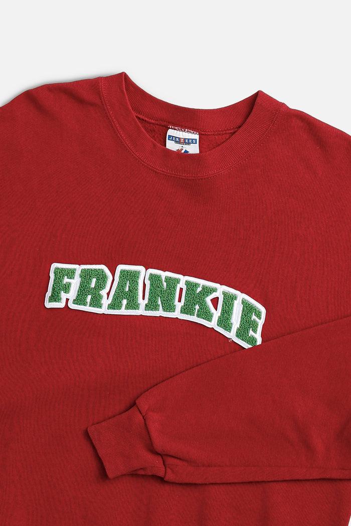 Frankie Frankie Upcycled Varsity Sweater