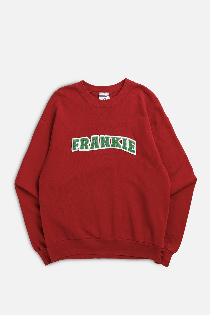 frankie Frankie Upcycled Varsity Sweater