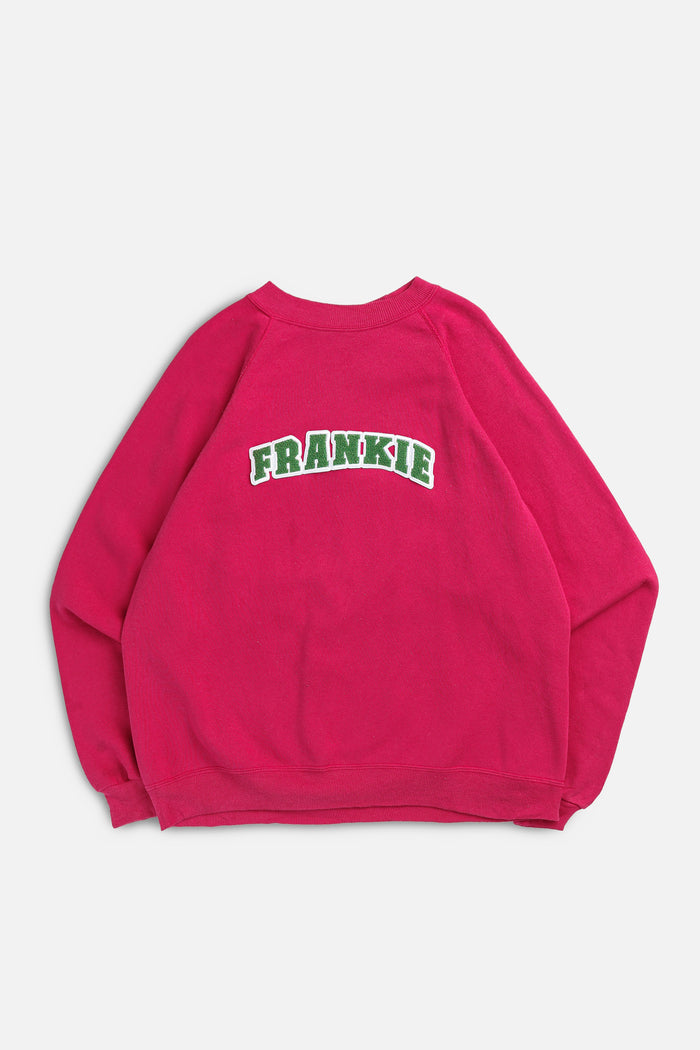 frankie Frankie Upcycled Varsity Sweatshirt - L