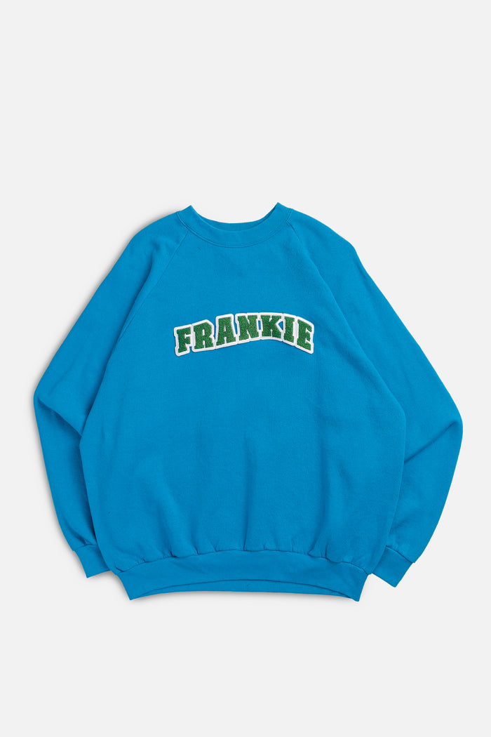 frankie Frankie Upcycled Varsity Sweatshirt - L