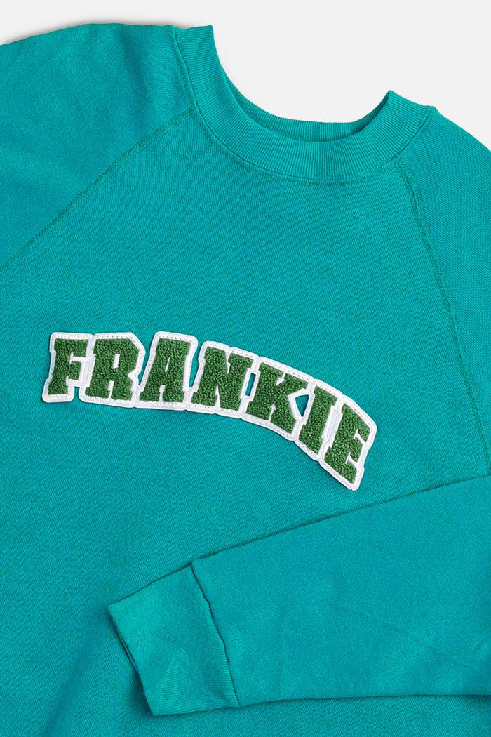 Frankie Frankie Upcycled Varsity Sweatshirt - M