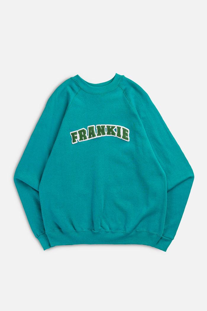 frankie Frankie Upcycled Varsity Sweatshirt - M