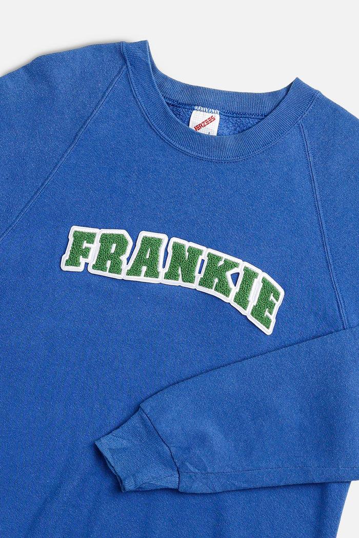 Frankie Frankie Upcycled Varsity Sweatshirt - S XL